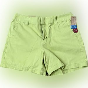 NWT Merona Lime Green Shorts Sz 10